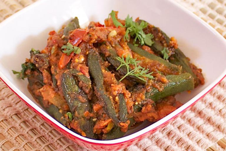 stuffed bhindi